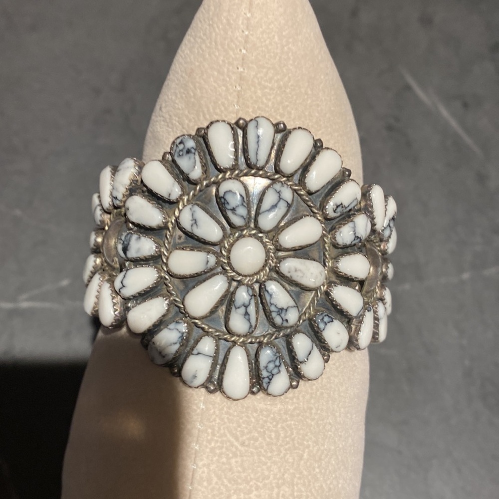 Harpo Native American design handmade cuff bracelet